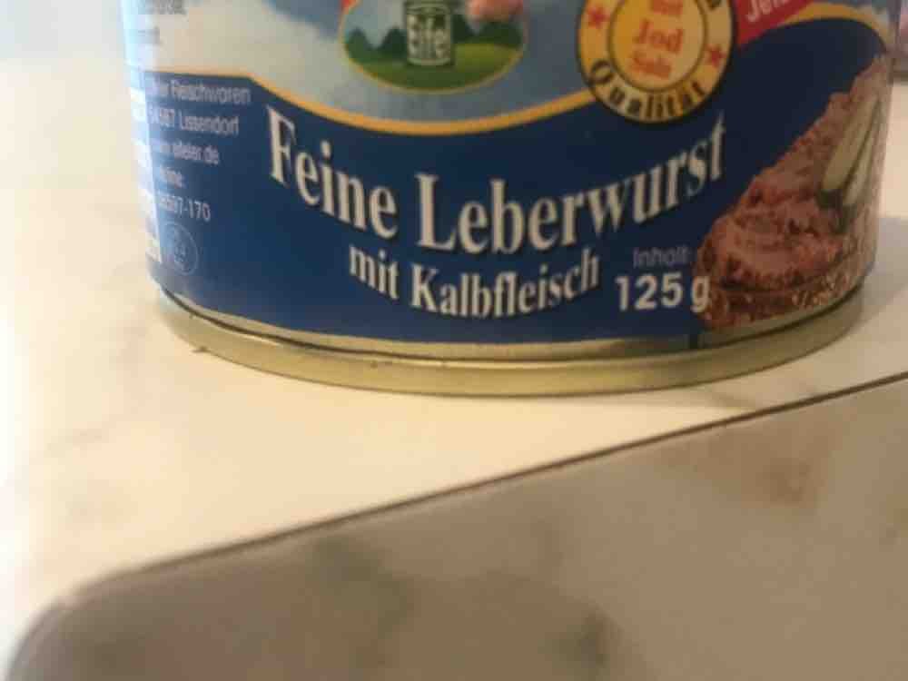 Feine Leberwurst mit Kalbfleisch von Cara1 | Hochgeladen von: Cara1
