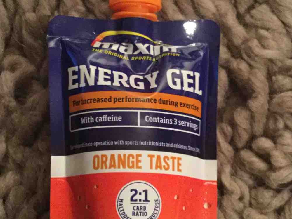 Maxim Energy Gel, orange taste + coffein von skor68 | Hochgeladen von: skor68 Maxim Energy Gel, orange taste + coffein von skor68 | Hochgeladen von: skor68