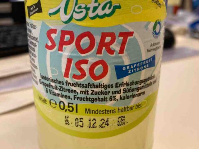 Sport Iso, Grapefruit, Zitrone von Caaroolin | Hochgeladen von: Caaroolin