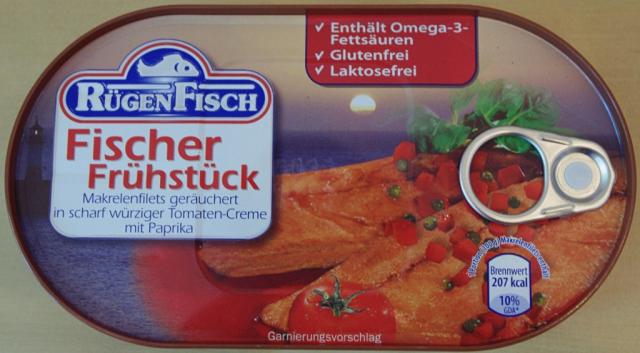 RügenFisch Fischer Frühstück, Makrelenfilets | Hochgeladen von: Aine