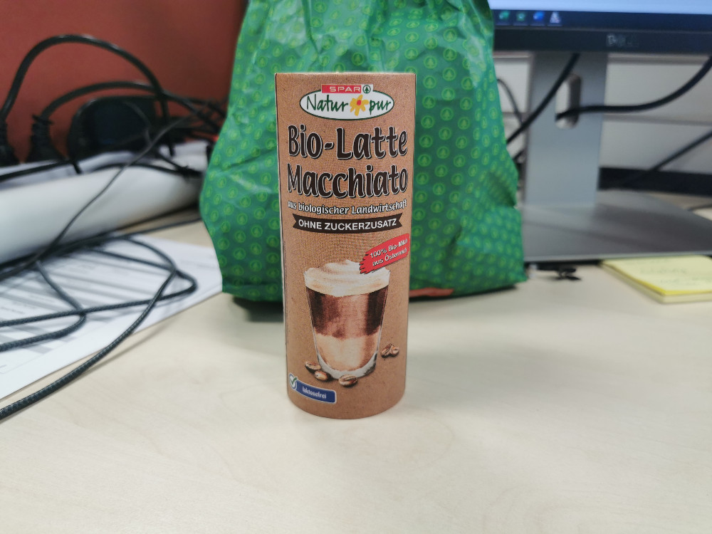 Bio-Latte Macchiato, laktosefrei, ohne Zuckerzusatz von Slonly | Hochgeladen von: Slonly