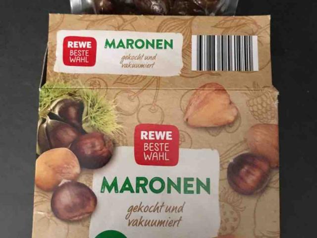 Rewe Beste Wahl Maronen gekocht u vakuumiert von katiclapp398 | Hochgeladen von: katiclapp398