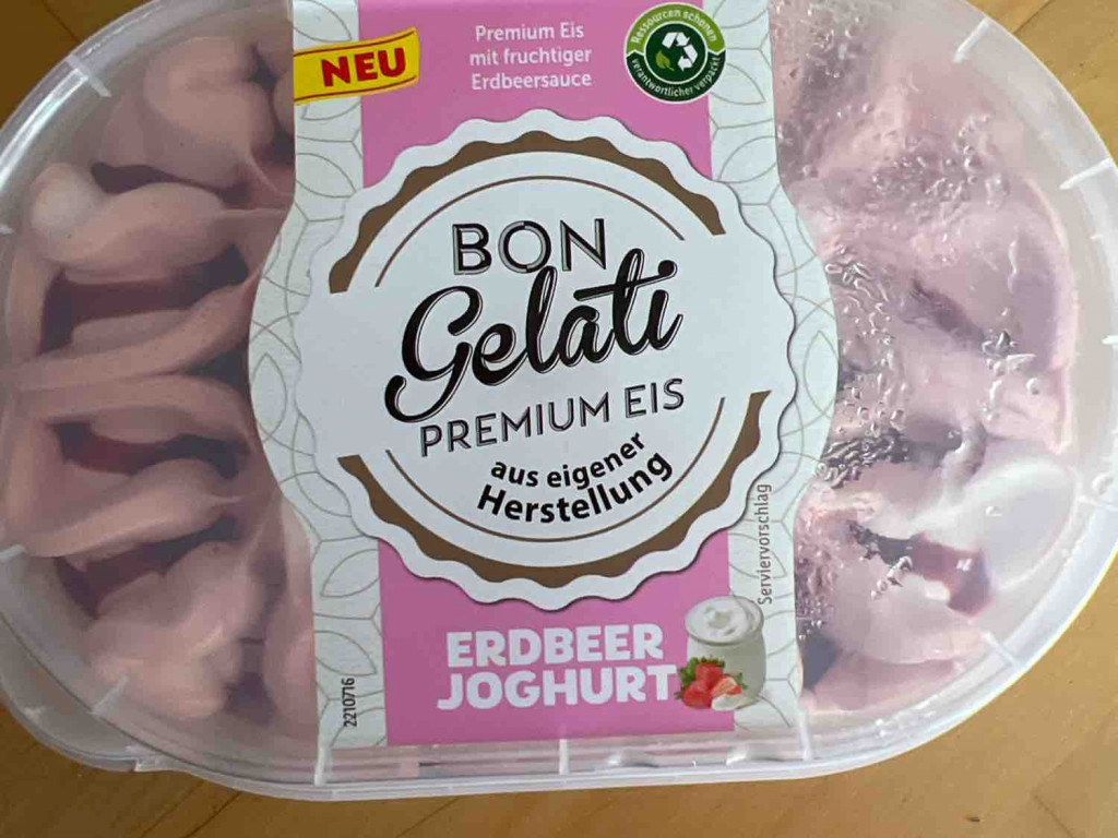 Bon Gelati Premium Eis, Erdbeer Joghurt von Lucy1970 | Hochgeladen von: Lucy1970