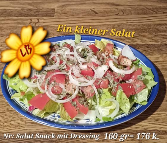 Bunter Snack Salat mit Dressing | Hochgeladen von: Muckelchen2407