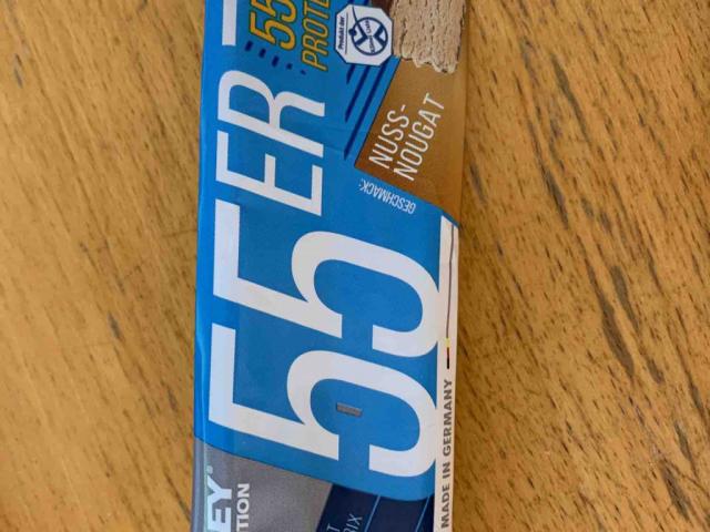 Protein Riegel (55%), Nuss-Nougat by LuxSportler | Uploaded by: LuxSportler