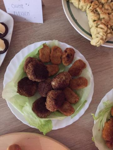 Vegetarische Frikadelle, mit Ei, Zwiebel, Senf von Campbell | Hochgeladen von: Campbell