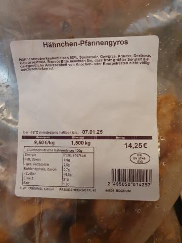 Hähnchen-Pfannengyros von Papa123 | Hochgeladen von: Papa123