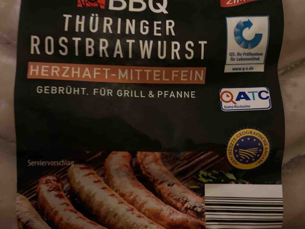 Thüringer Rostbratwurst,, grob, gebrüht von lagermuli521 | Hochgeladen von: lagermuli521