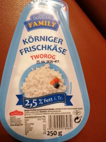 Körniger Frischkäse, 2,5% Fett von Tikret | Uploaded by: Tikret