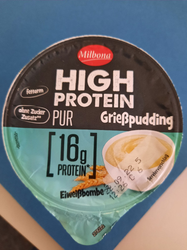 High Protein Grießpudding, pur von Kristina Be | Hochgeladen von: Kristina Be