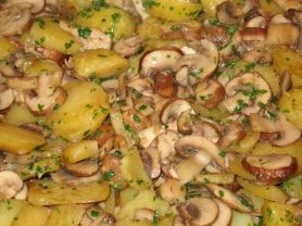 Pilzpfanne mit Kartoffeln | Hochgeladen von: Heidi