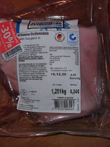 Schweine-Vordereisbein gepökelt von Skypie85 | Hochgeladen von: Skypie85