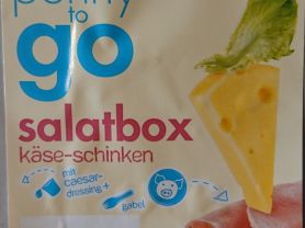 Penny to go Salatbox, Käse-Schinken mit Caesardressing | Hochgeladen von: rkalli