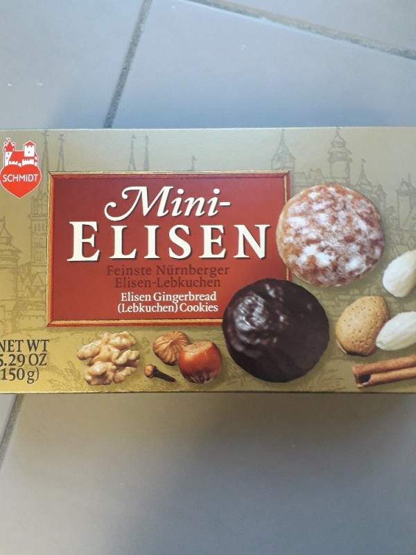 Mini-ELISEN, Feinste Nürnberger Elisen-Lebkuchen von Knabbel | Hochgeladen von: Knabbel