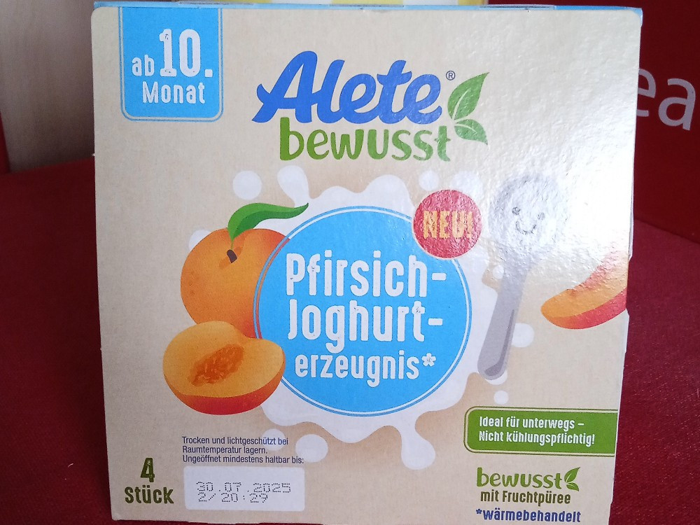 Alte bewusst, Pfirsich -Joghurt von Seeetheart | Hochgeladen von: Seeetheart