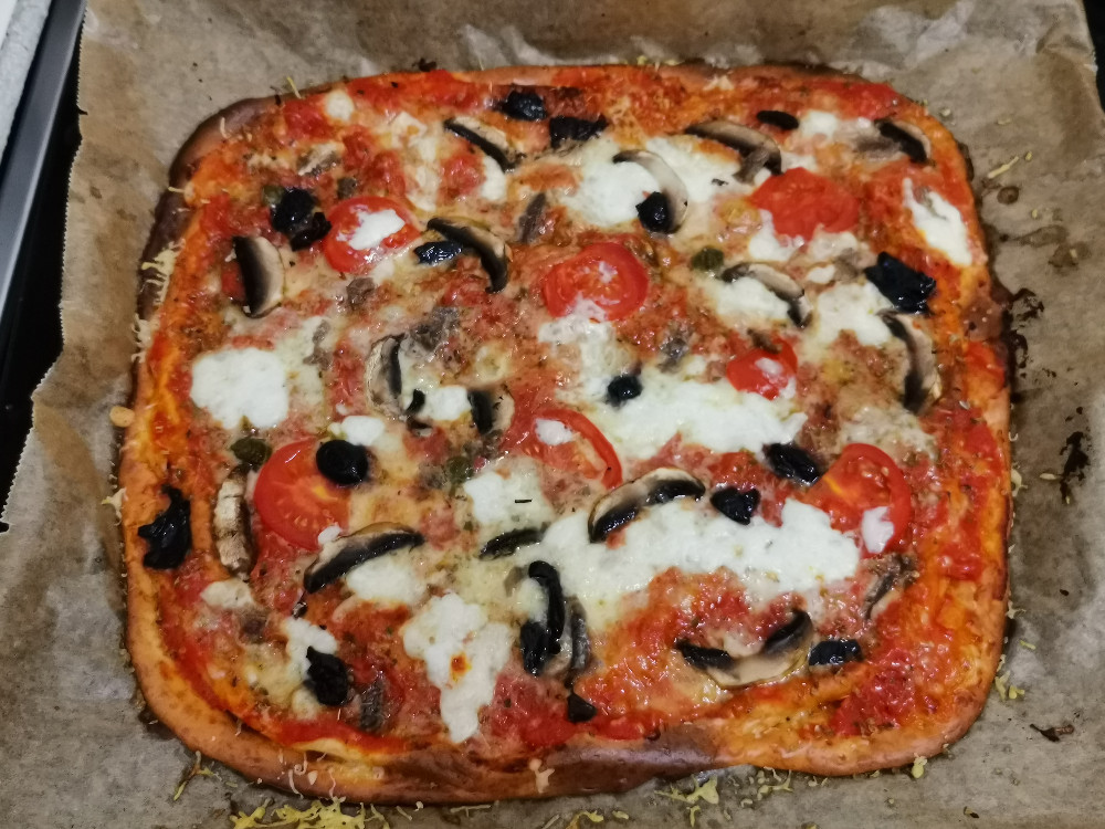 Pizza Käse-Quark Boden, Angaben 2 Portionen von jkll | Hochgeladen von: jkll