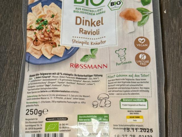 Dinkel Ravioli, Steinpilz Kräuter von infoweb161 | Hochgeladen von: infoweb161