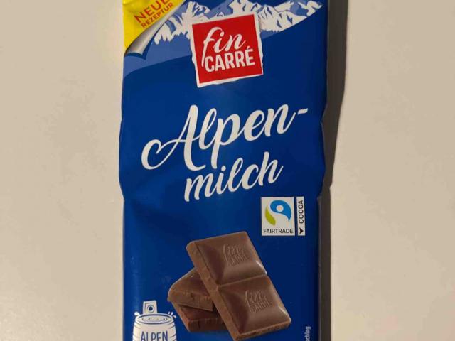 Fin Carré Alpenvollmilch Schokolade by laradamla | Uploaded by: laradamla