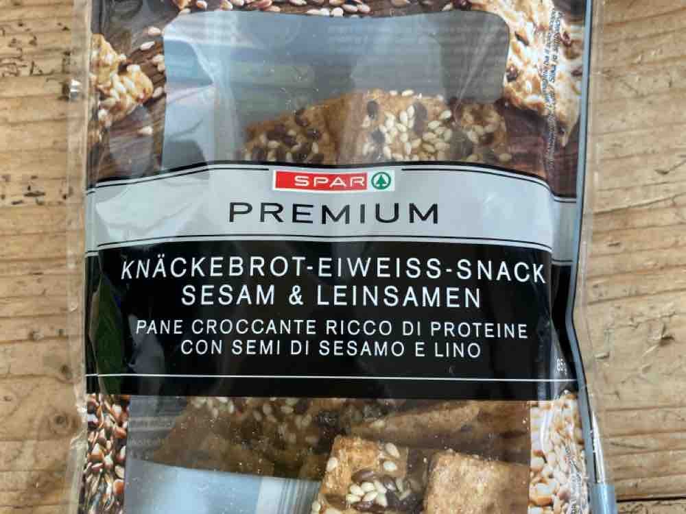 Knäckebrot-Eiweiss-Snack, Sesam & Leinsamen von dodofi | Hochgeladen von: dodofi