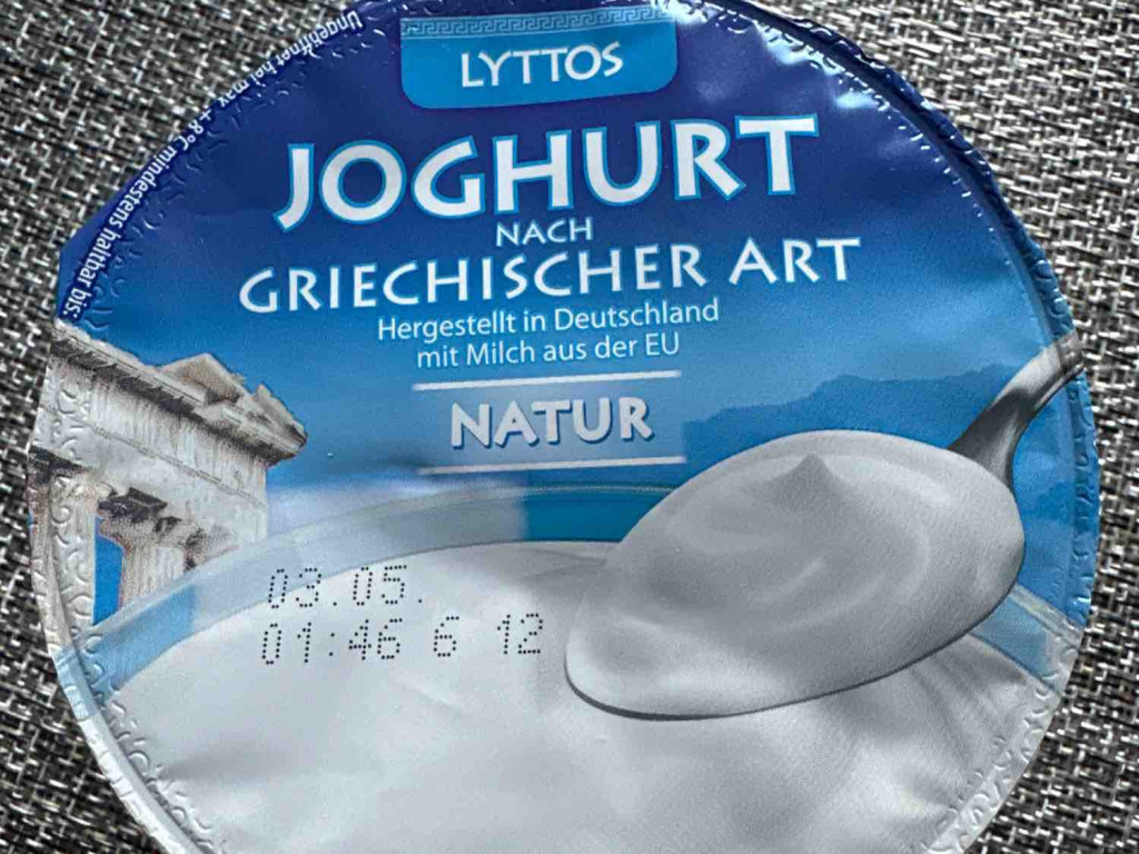 Original Griechisches Joghurt Lyttos, Natur von Mazur | Hochgeladen von: Mazur