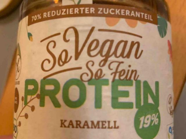 So vegan so fein Protein, Karamell von gogiman | Hochgeladen von: gogiman