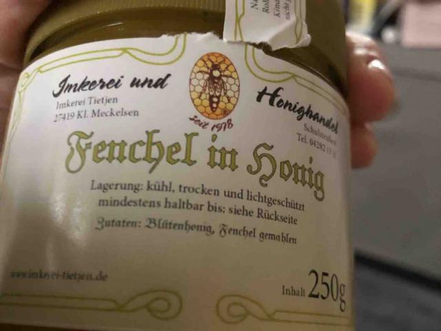 Fenchel in Honig, 0,2 von Rosalinde | Hochgeladen von: Rosalinde