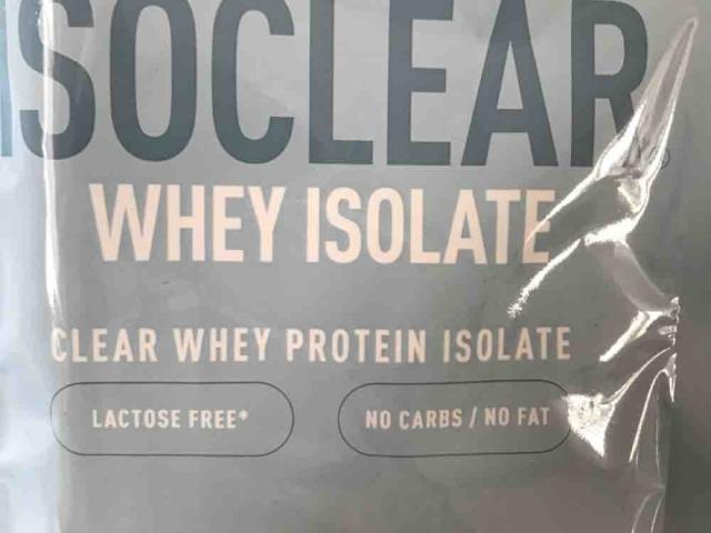 ESN Isoclear Whey Isolate von ChunkyMonkey | Hochgeladen von: ChunkyMonkey