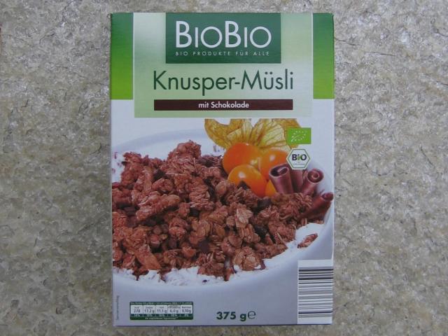 BioBio Knusper-Müsli mit Schokolade | Hochgeladen von: Heidi