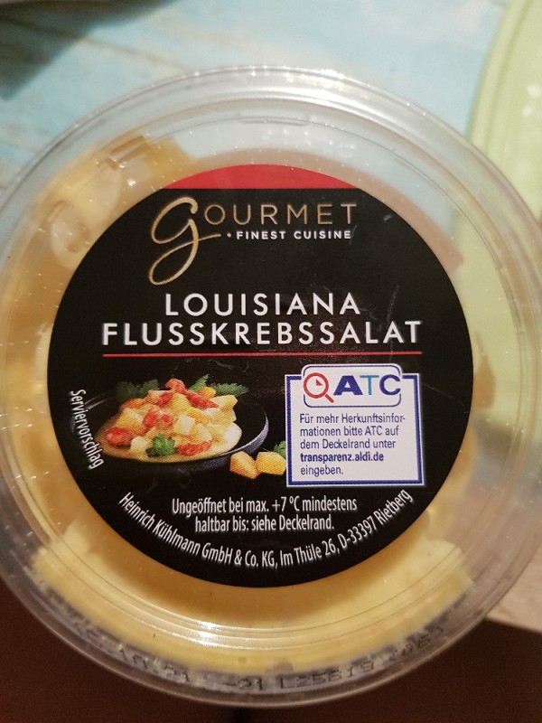 Louisiana Flusdkrebssalat, mit Pfirsich und Curry von conny.rauc | Hochgeladen von: conny.rauch57