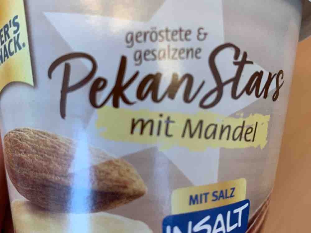 Pekan Stars mit Mandel, geröstet&gesalzen von stefaniehuettc | Hochgeladen von: stefaniehuettch977