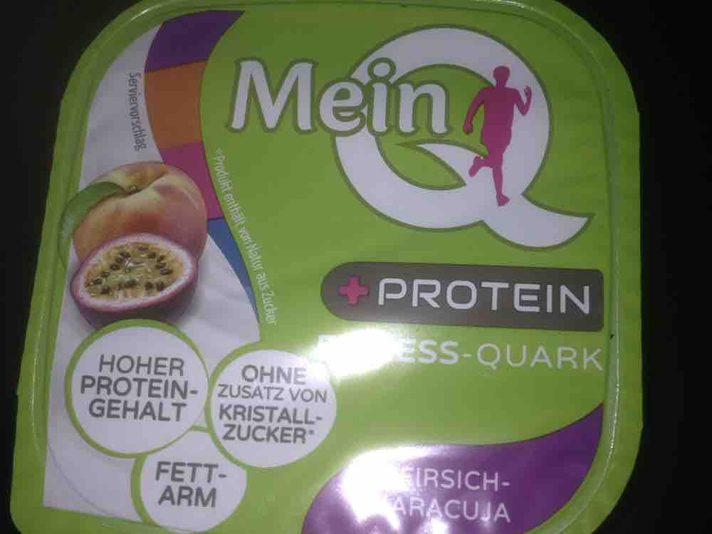 Mein Q Protein Fitness Quark Pfirsich Maracuja Calories New Products Fddb