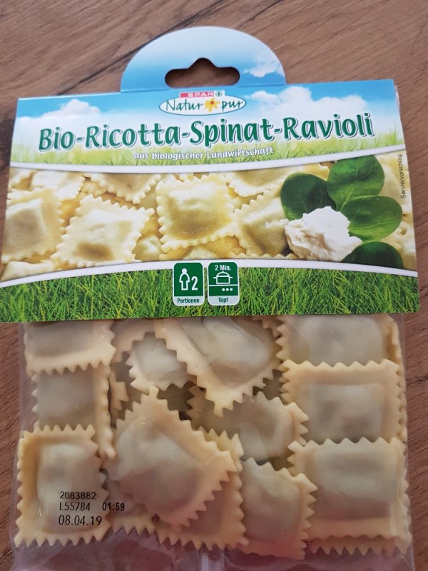 Kalorien Fur Bio Ricotta Spinat Ravioli Neue Produkte Fddb