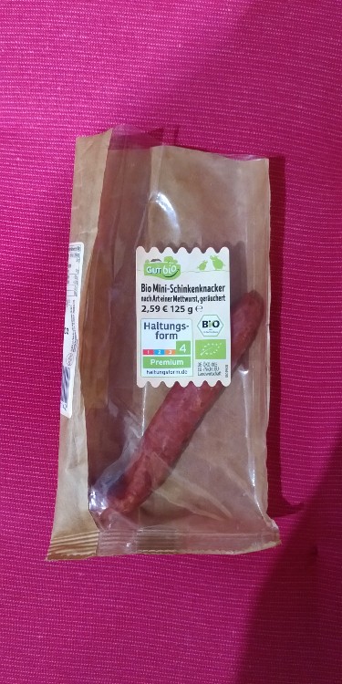 Bio Mini Schinkenknacker von vholzapfel | Hochgeladen von: vholzapfel