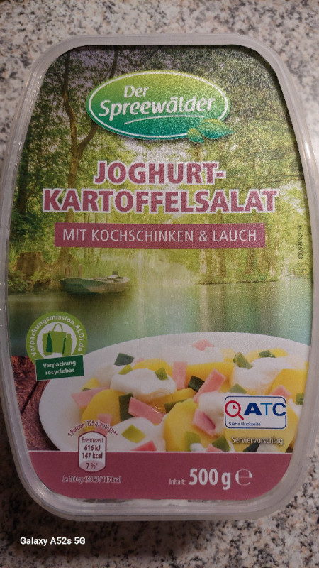 Joghurt -Kartoffelsalat, Mit Kochschinken & Lauch von bist11 | Hochgeladen von: bist1166