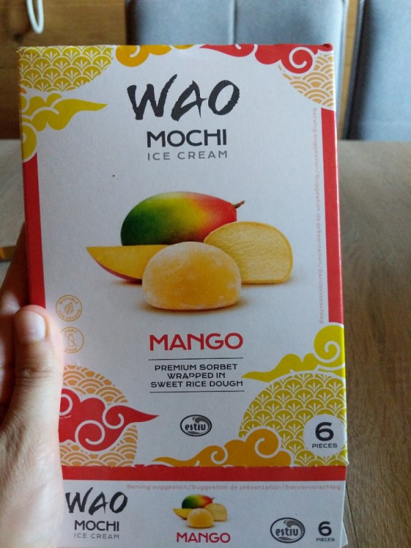Wao Mochi Ice Cream, Mango Sorbet von Sina24071984 | Hochgeladen von: Sina24071984