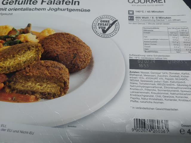 Gefüllte Falafeln, mit orientalischem Joghurtgemüse von zenz | Hochgeladen von: zenz