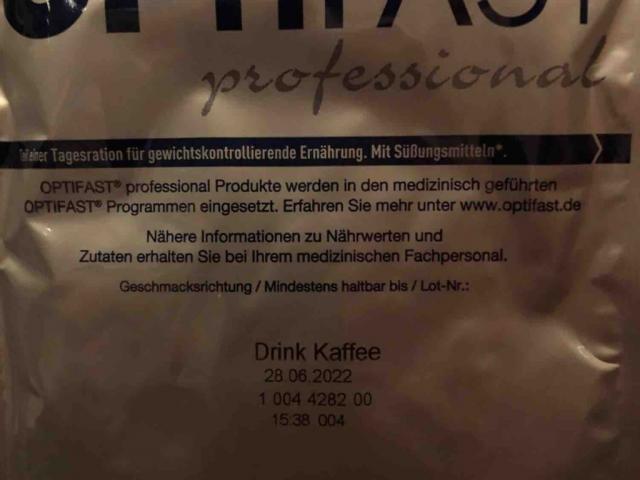 OPTIFAST professional  Drink Kaffee von Tom258 | Hochgeladen von: Tom258