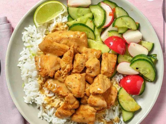 Limettenreis  Bowl mit spicy  Garlic schicken von Jason163 | Hochgeladen von: Jason163