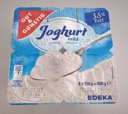 Joghurt mild 3,5% Fett | Hochgeladen von: basstih