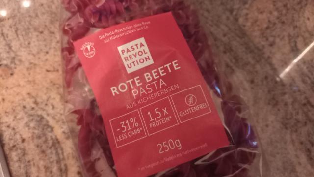 Rote Bete Pasta, aus Kichererbsen von signe | Hochgeladen von: signe