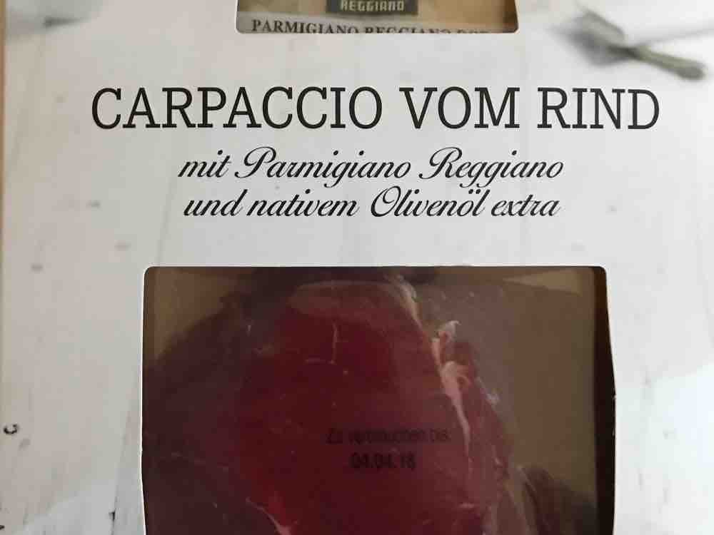Carpaccio mit Parmigiano  und Olivenöl  von schnaddelchen | Hochgeladen von: schnaddelchen