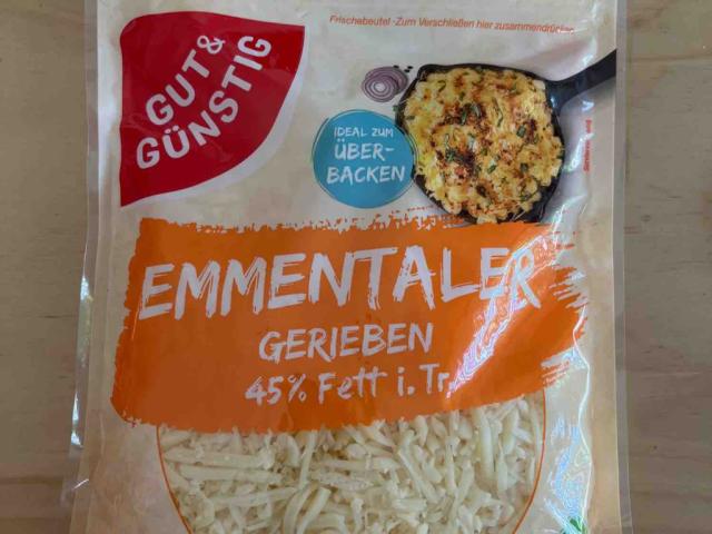 Emmentaler (gerieben), 45% Fett von EliasF | Hochgeladen von: EliasF