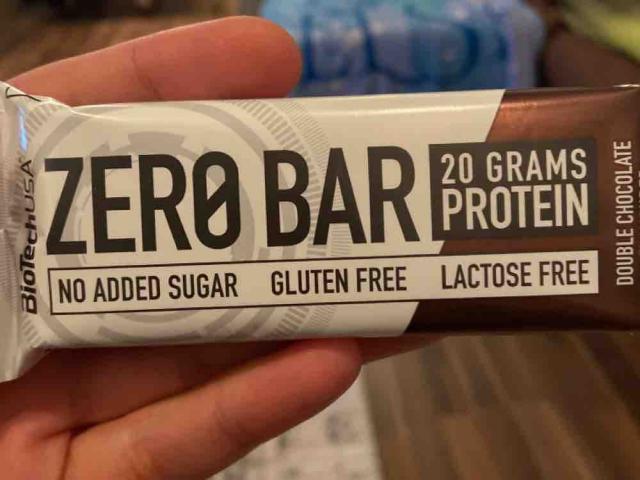 Zero Bar Protein, Double Chocolate Flavoured by Mego | Uploaded by: Mego