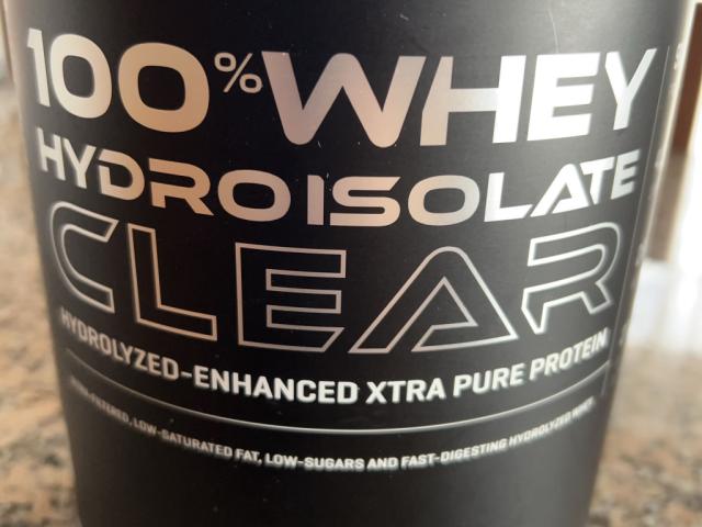 100% Whey hydroiolate clear, Fruit punch flavor by rafa2112 | Hochgeladen von: rafa2112