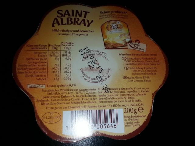 Saint Albray, mild-würzig & cremig | Hochgeladen von: Misio