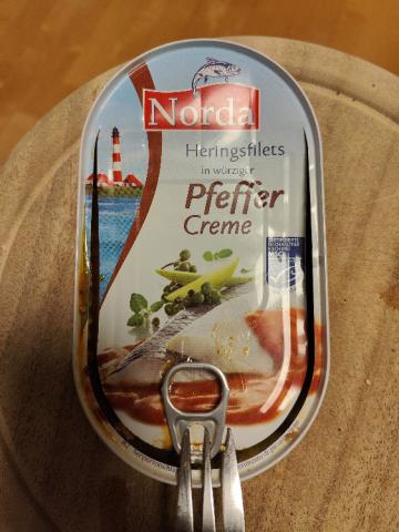 Heringsfilets in würzigerPfeffer Creme von Julia Eichert | Hochgeladen von: Julia Eichert