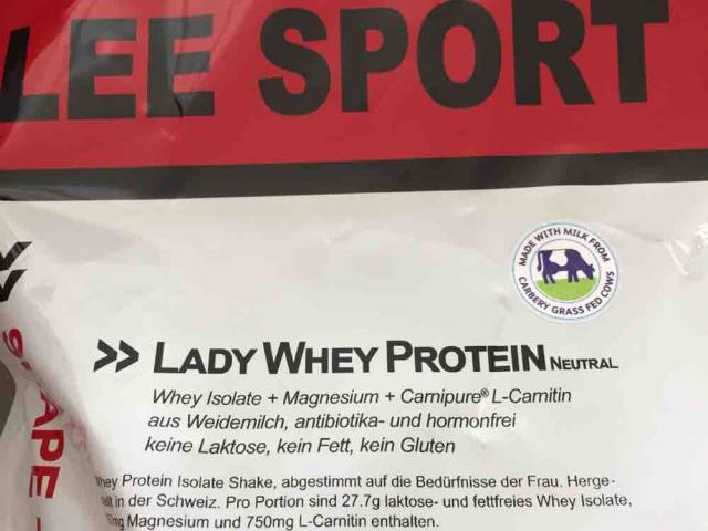 Lady Whey Protein Neutral von KatrinHaab | Hochgeladen von: KatrinHaab