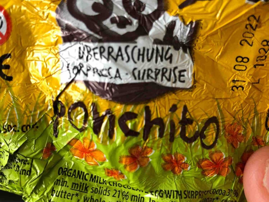 Ponchito Bio und Fairtrade Überraschungs Ei, 37% Kakaoanteil von | Hochgeladen von: Xcore