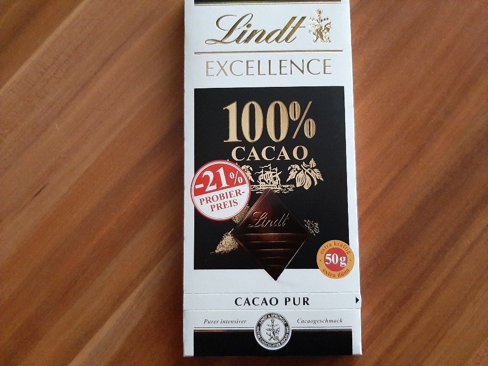 Lindt Excellence 100% Cacao Pur von rl2412 | Hochgeladen von: rl2412