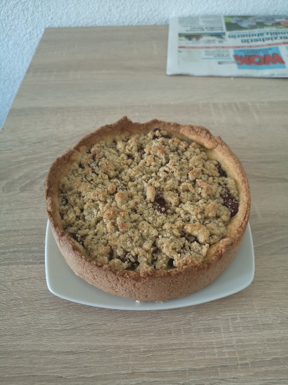 Kirsch Streusel Kuchen klein von JessieB | Hochgeladen von: JessieB